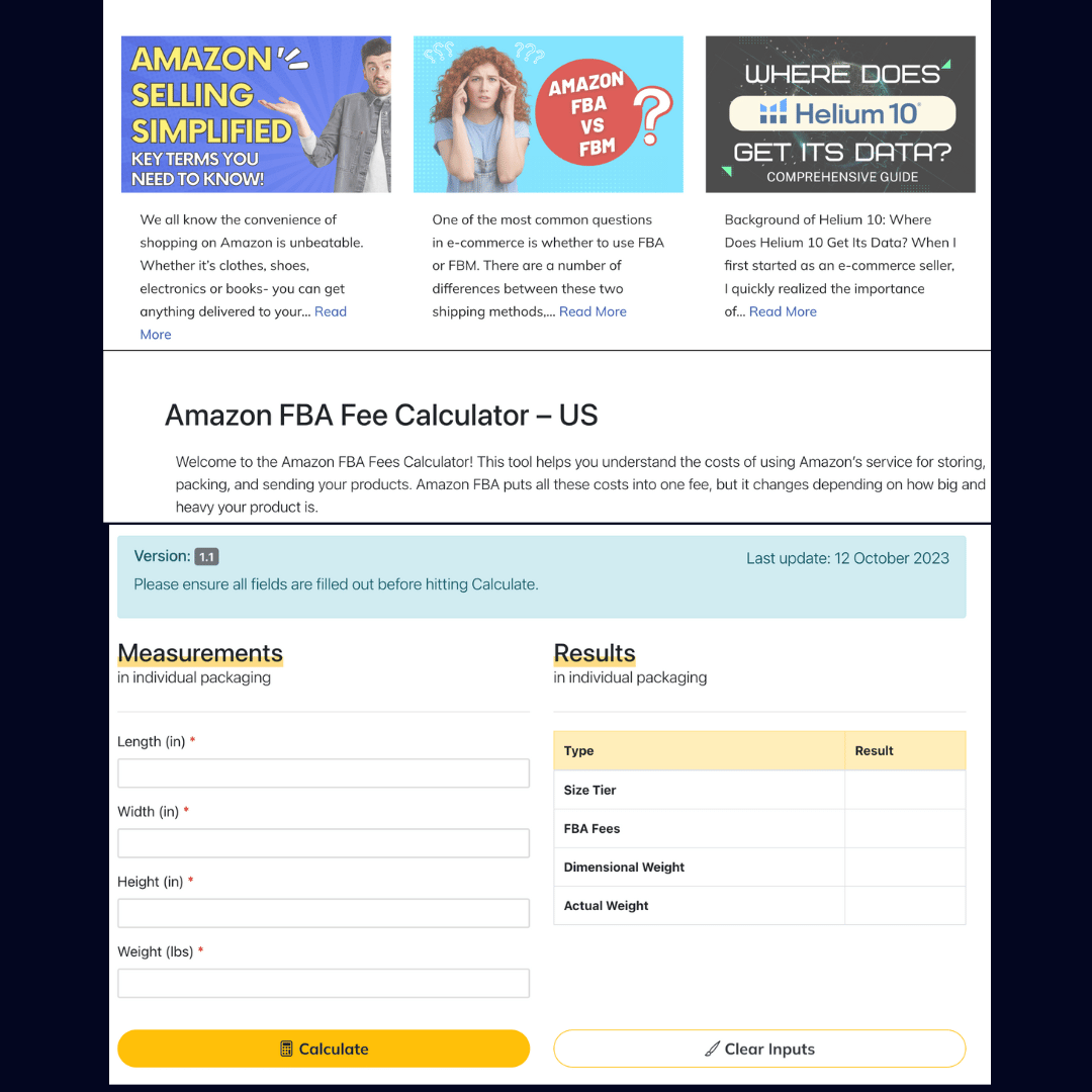 Ready Set FBA - Blog, Resources & Tools by Sunit Vaswani